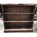 Antique Furniture Vintage Early 20th Century Hardwood Bookcase 3 foot 6 inches tall