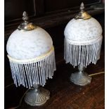 2 x Art Nouveau Style Table Lamps