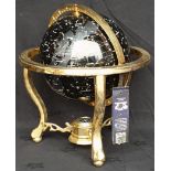 Collectable Celestial Globe on Brass Stand