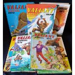 Vintage 8 x Valiant Annuals 1970 to 1977