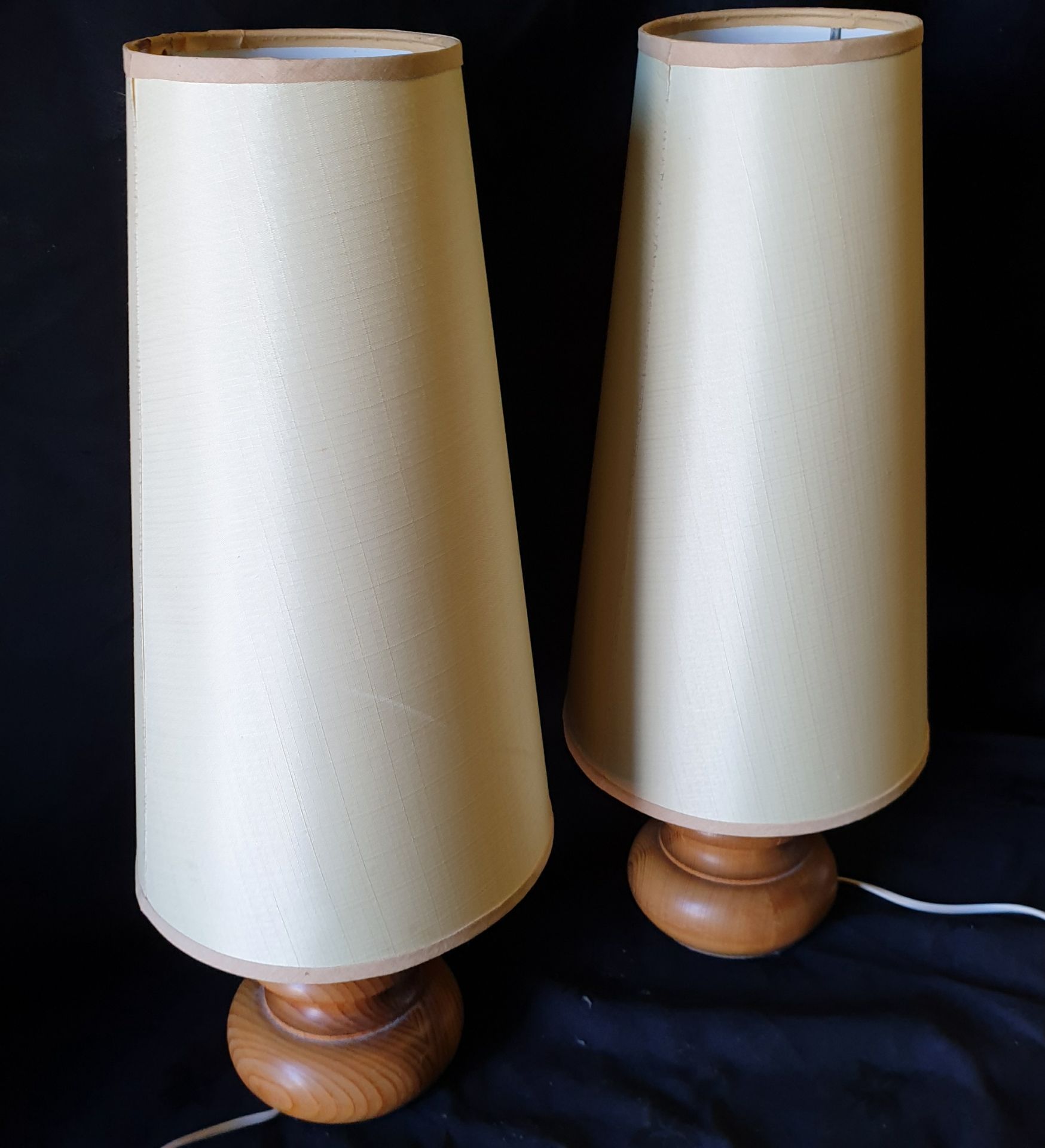 Vintage 2 x Mid Century Table Lamps