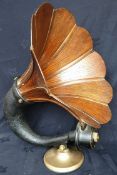 Decorative Gramophone Horn on Stand