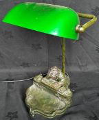 Decorative Desk Lamp Modelled As A Child At A Desk