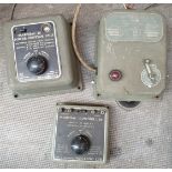 Vintage 3 x Model Railway Meccano Power Control Units