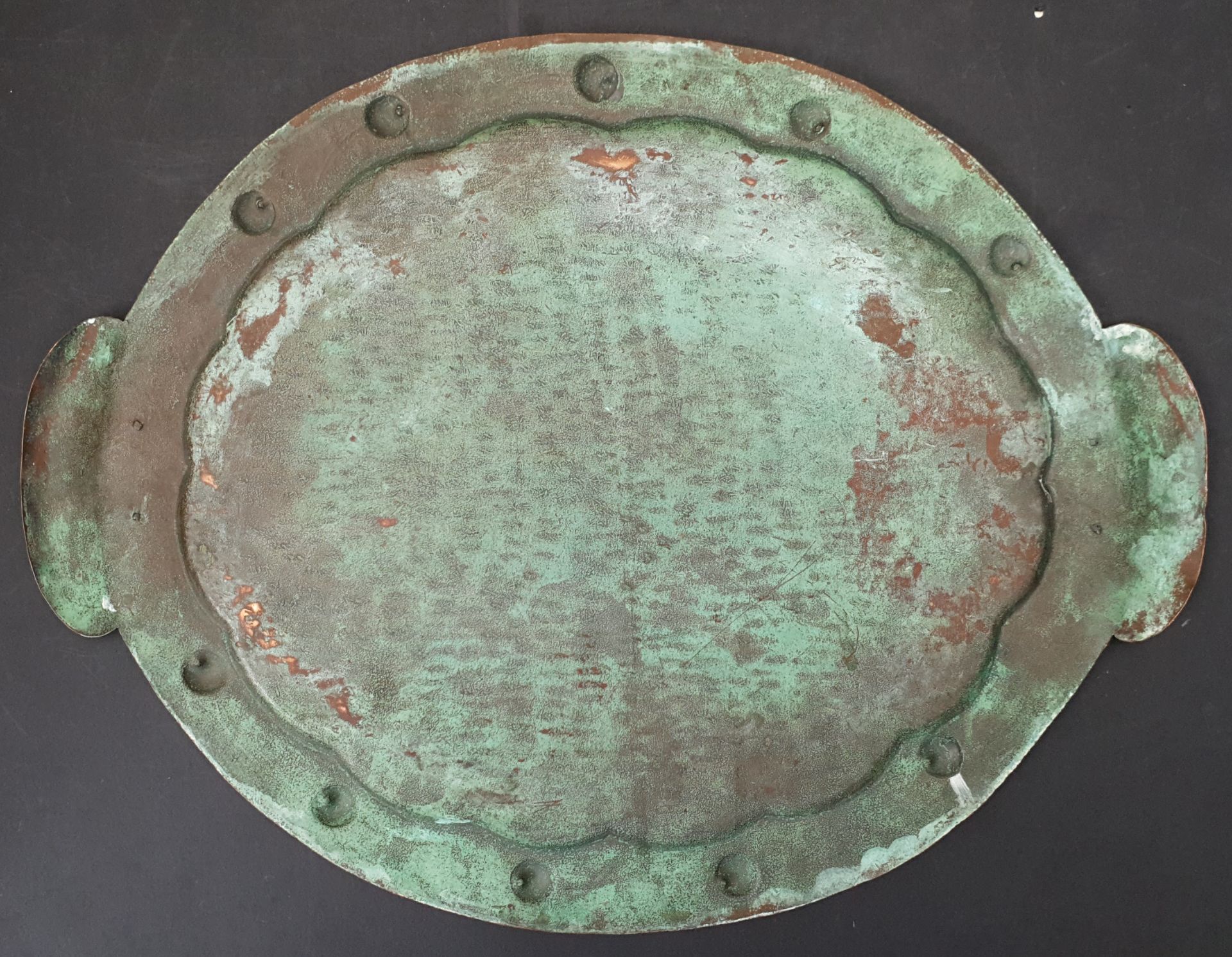 Antiques Hand Made Arts and Crafts Copper Tray - Image 5 of 5