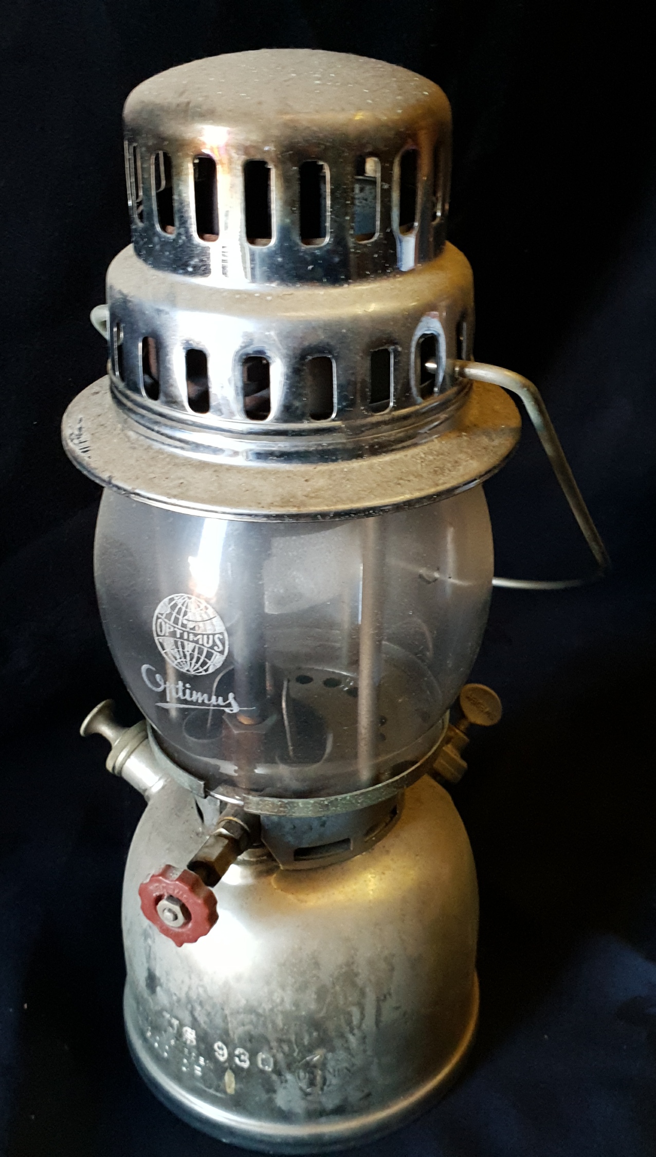 Vintage Optimus Primus Hurricane Lamp