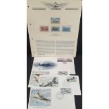 Vintage Parcel of Aviation Related First Day Covers & Stamps