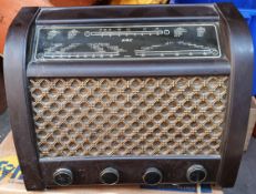 Vintage GEC Bakelite Valve Radio c1950's