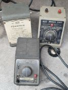 Vintage 3 x Model Railway Power Units