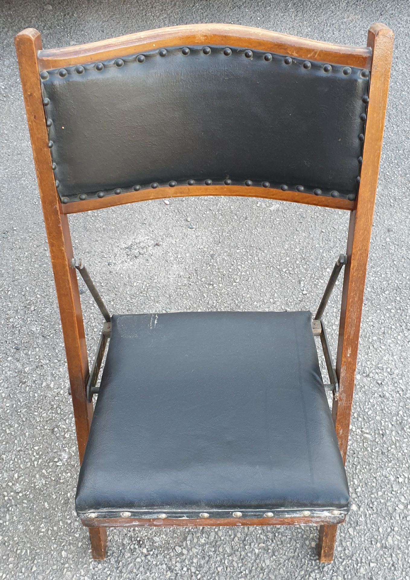 Antique Stakmore Folding Chair
