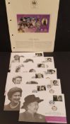 Vintage Parcel of Queen Elizabeth II Related First Day Covers & Stamps