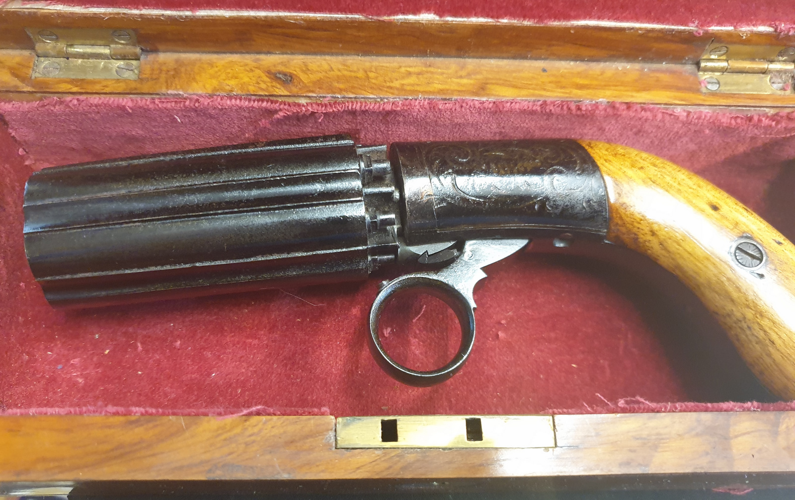 Coopers Pepper Box Pistol In Box