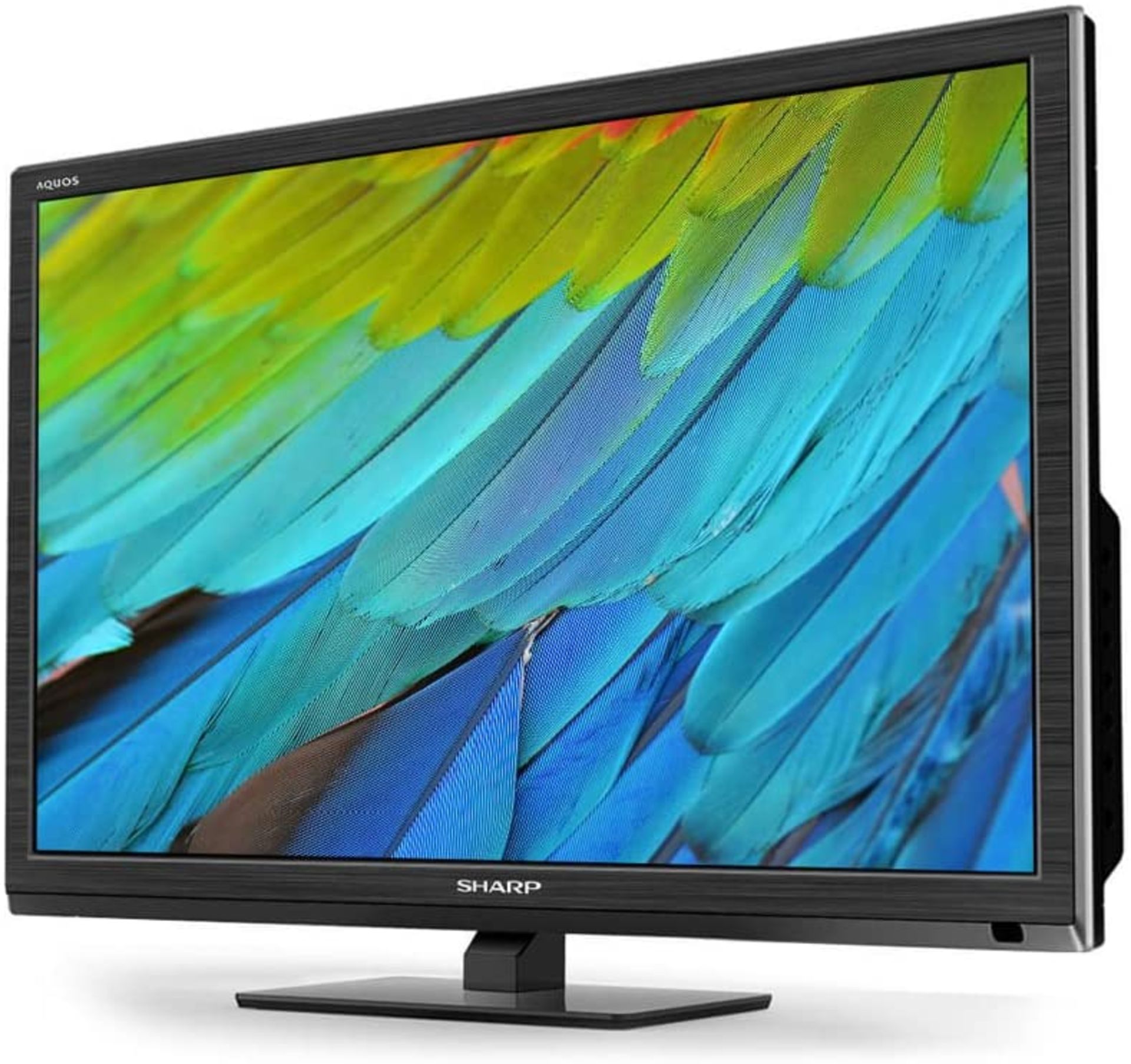 (12) 1 x Grade B - Sharp LC-22DFE4011K 22-Inch Widescreen 1080p Full HD TV with Freeview and Bu...
