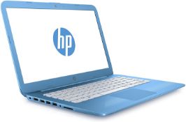 (T25) 1 x GRADE B - HP Stream 11-ax000na 11-inch HD Laptop (Aqua Blue) - (Intel Celeron N3060, ...