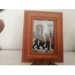 Miniature L S Lowry Framed Picture