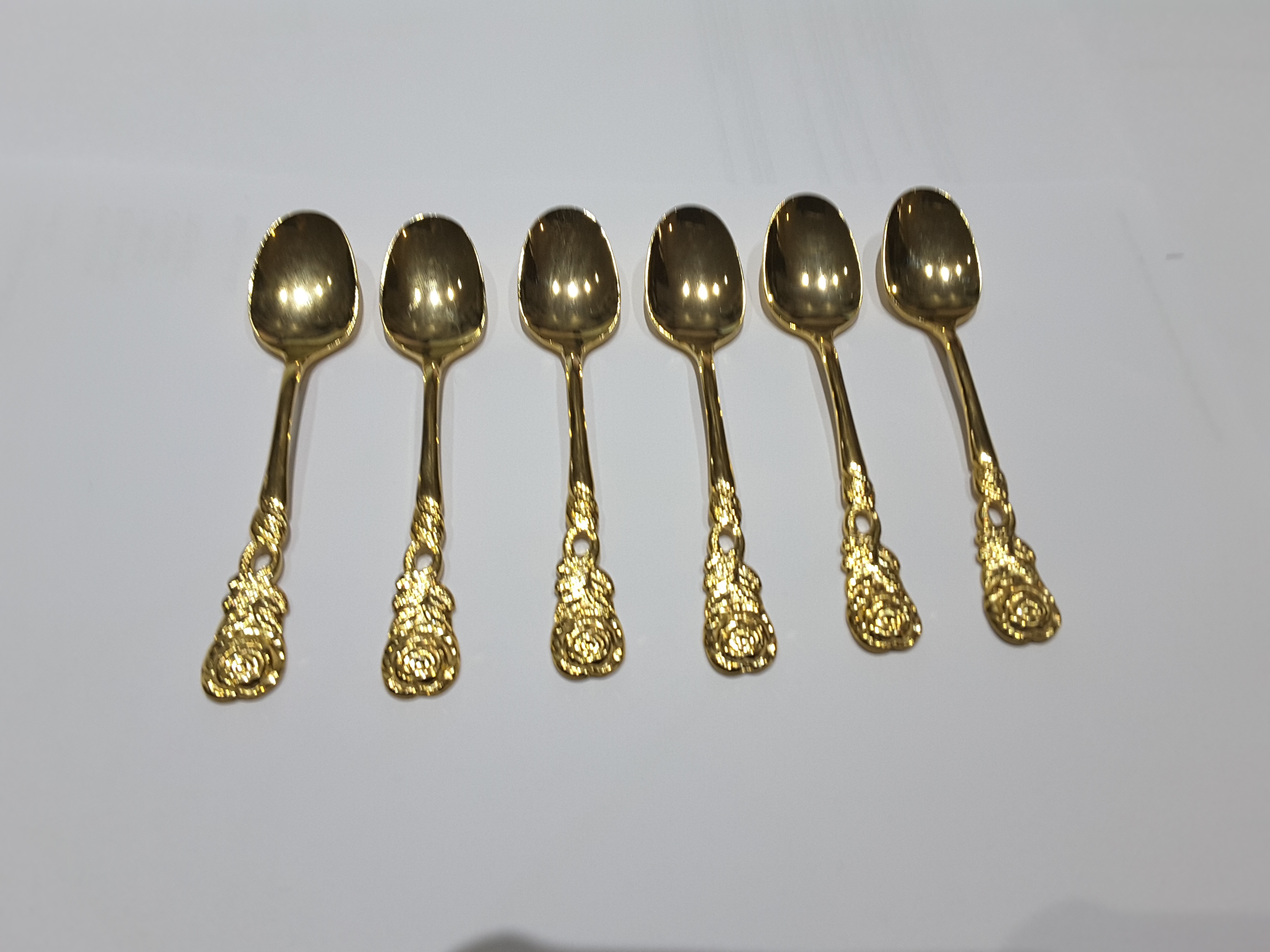 24Ct Gold Plated Spoons - Image 2 of 8