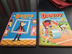 Beano Book 1971 And Dandy Book 1987