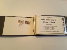 The Queen 40Th Anniversary Of Succession To The Throne Stamp Album 1992