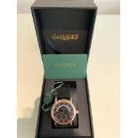 Limited Edition Hand Assembled Gamages Split Date Automatic Rose – 5 Year Warranty & Free Delivery
