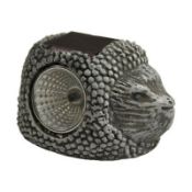 Rustic Resin Hedgehog Solar Rockery Stone Garden Light Ornament - Pack of 10 Total RRP £70