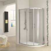 Twyfords 1200x800mm - 6mm - Offset Quadrant Shower Enclosure.RRP £599.99.Make the most of that...