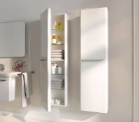 (CK28) 1500mm Keramag myDay White Matte Tall Storage Cabinet. RRP £1,056.32.The Geberit MyDay...