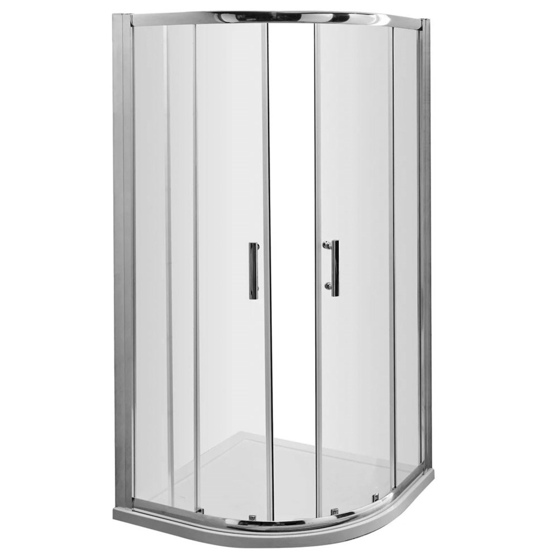 Twyfords 800x800mm - Premium EasyClean Sliding Door Quadrant Shower Enclosure.RRP £499.99 High... - Image 2 of 3