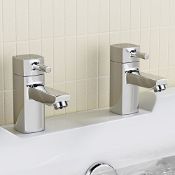 (CK134) Chrome Bath Filler Mixer Tap Monobloc Bathroom Lever Faucet. Chrome plated solid brass ...