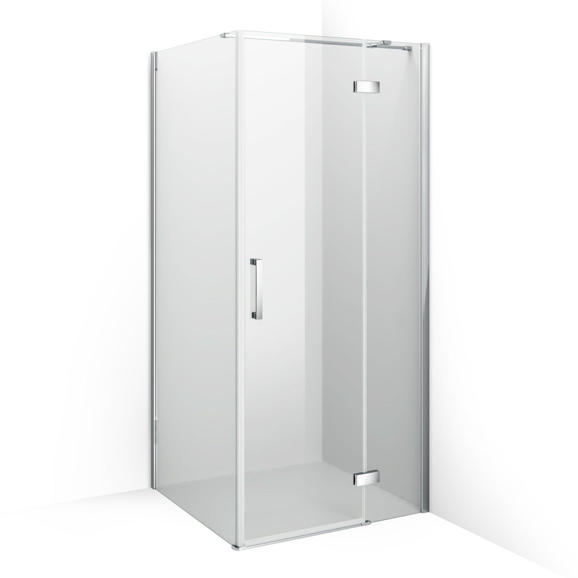 (WG41) 1100x760mm - 8mm - Premium EasyClean Hinged Door Shower Enclosure. RRP £724.99. 8mm Eas... - Image 4 of 4
