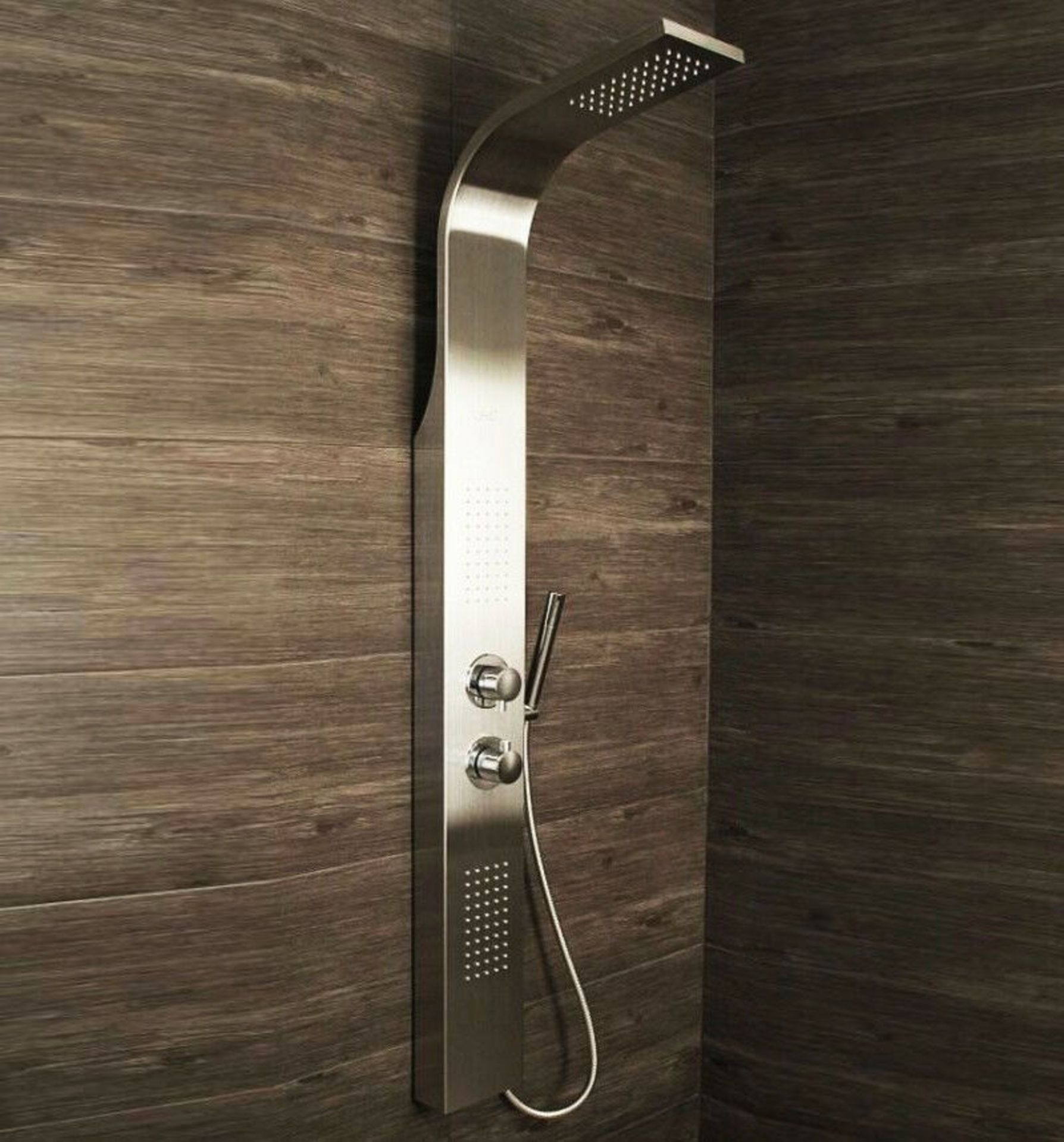 (SV4) Shower Panel Column Tower w/ Body Jets Waterfall Bathroom Thermostatic Manual. Featur... - Image 2 of 2