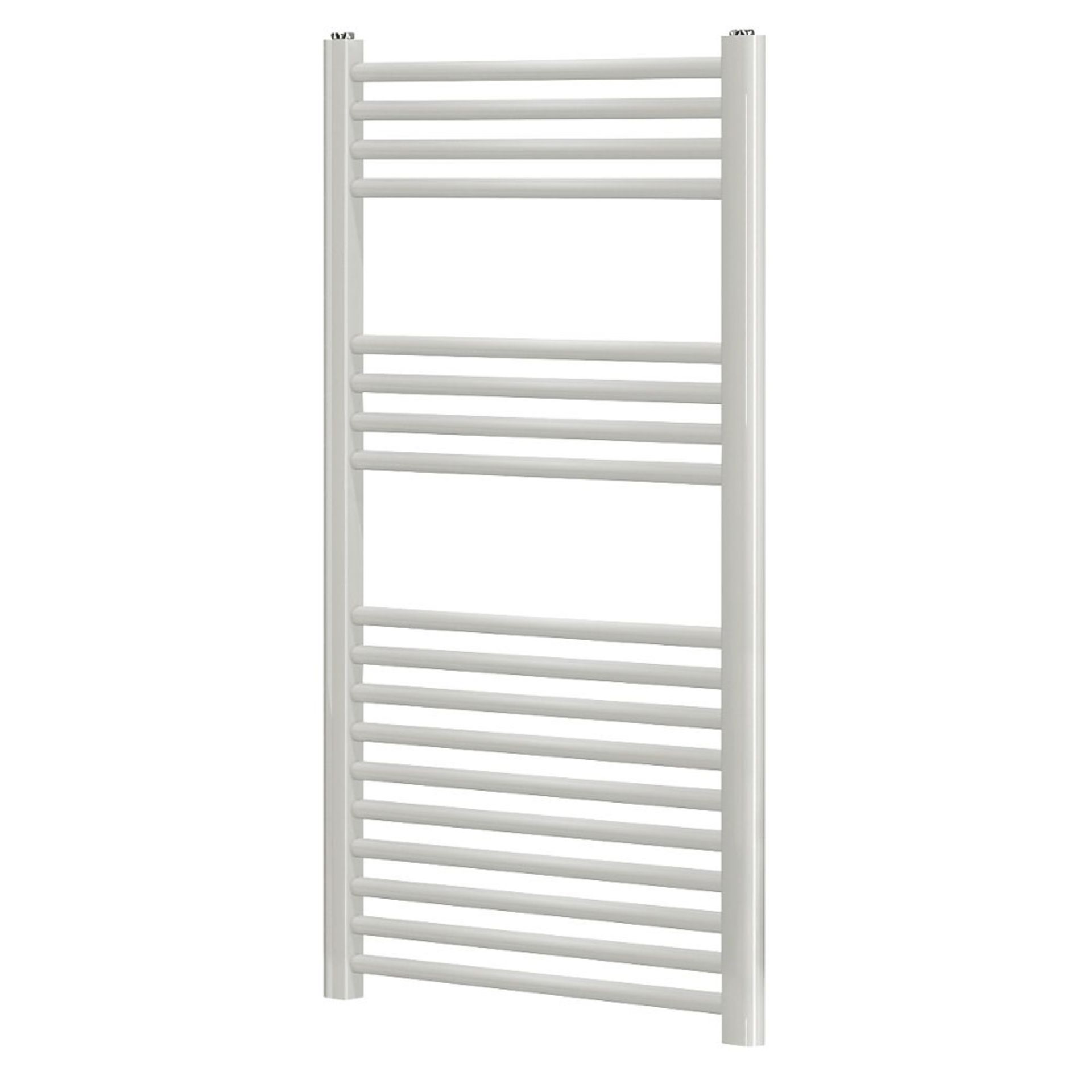 (PP210) 1000 X 450MM FLAT TOWEL RADIATOR WHITE. High quality steel construction with powder-co... - Image 2 of 2