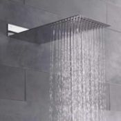 (WG328) One Way Thin Shower Head. RRP £374.98. Enjoy the minimalistic aesthetic of a concealed...