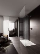 Keramag 1700x800mm Opale White Shower Tray. RRP £1,285.99.Opale is sober, slender and its tot...