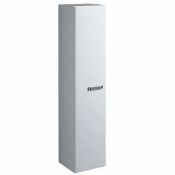 (QL62) Twyford 1730mm White Tall Furniture Unit. RRP £863.99.White gloss finish Wall mounted ...
