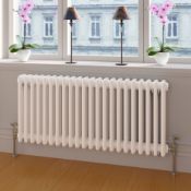 (MG112) 500x812mm White Triple Panel Horizontal Colosseum Traditional Radiator. RRP £462.99....