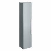 (CK103) Twyfords 1800mm Grey Tall Storage Unit. RRP £864.99.One door with soft closing mechan...