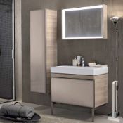 (XL33) Citterio Natural Beige illuminated Mirror RRP £820.99.If youre looking for a touch of s...