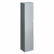 (SV68) Twyfords 1800mm Grey Tall Storage Unit. RRP £864.99.One door with soft closing mechani...