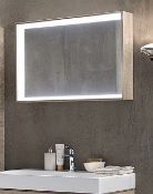 (XL134) Citterio Natural Beige illuminated Mirror.RRP £687.99.If youre looking for a touch of ...