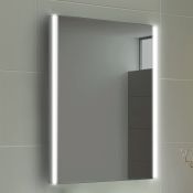 500x700mm Modern Illuminated Battery LED Light Bathroom Mirror.RRP £249.99. MC158 Ready to ha...