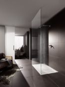 Keramag 1700x800mm Opale White Shower Tray. RRP £1,285.99.Opale is sober, slender and its tota...