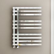 800x600mm Chrome Designer Towel Radiator -Square Rail.RRP £364.99.RD800600.Enjoy the conveni...