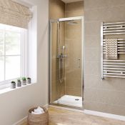 Twyfords 700mm - 6mm - Premium Pivot Shower Door. RRP £299.99.8mm Safety Glass Fully waterproo...