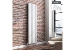 1800x452mm Gloss White Double Flat Panel Vertical Radiator.RRP £499.99.We love this because it...