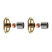 (EE1004) Installation Kit Ð Quick Fix Kit for Exposed Shower Mixer Valve Made from solid brass...