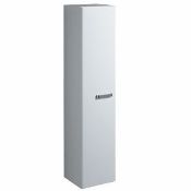 (DE100) Twyford 1730mm White Tall Furniture Unit. RRP £863.99. White gloss finish Wall mount...