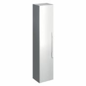 (DE26) Twyfords 1800mm White Tall Storage Unit. RRP £664.99.One door with soft closing mechani...