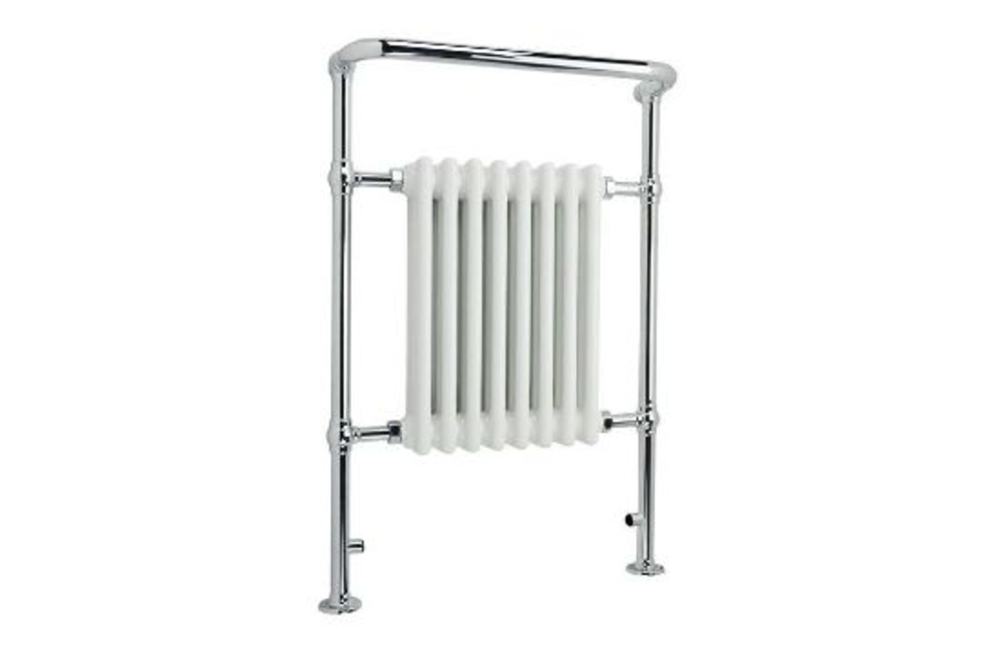 NEW & BOXED 952x659mm Large Traditional White Premium Towel Rail Radiator. RRP £449.99.We lov... - Image 3 of 3