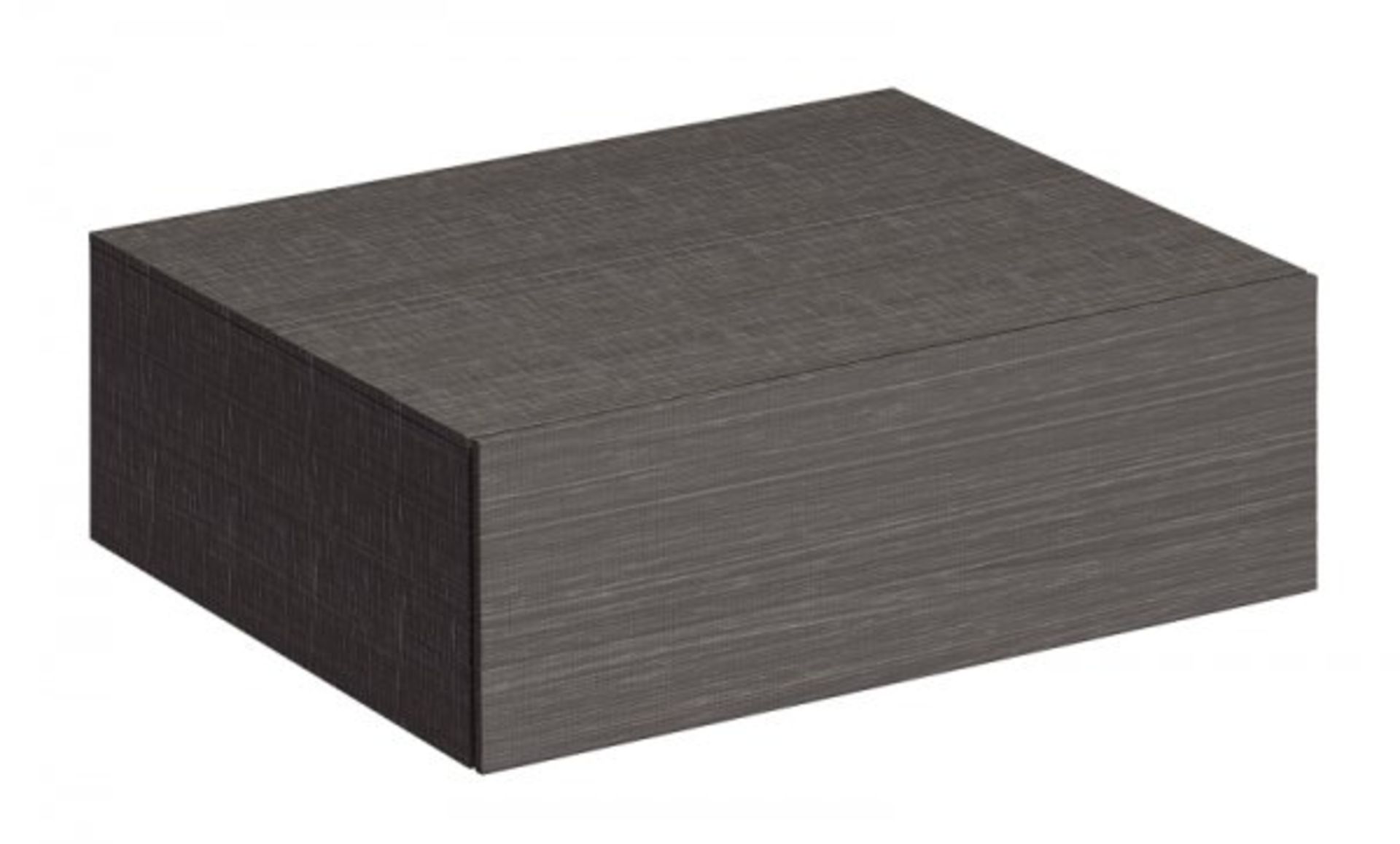 Brand New (UR58) Keramag Xeno Scultura Grey Cabinet 580x200x462mm. RRP £838.99. Keramag Xeno 2 Cabin