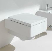 Brand New (RR57) Keramag Preciosa - Wash-down WC, 4,5 / 6 l, wall hung Fits effortlessly into even t